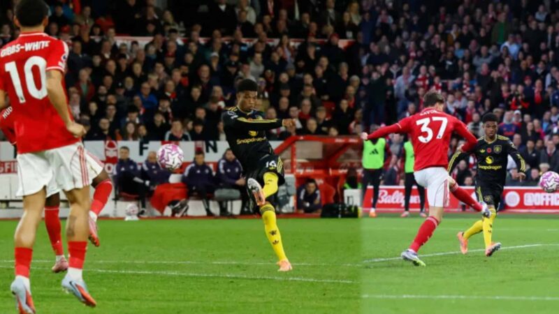 Amad Diallo volley rescues point for Man United against Nottingham Forest