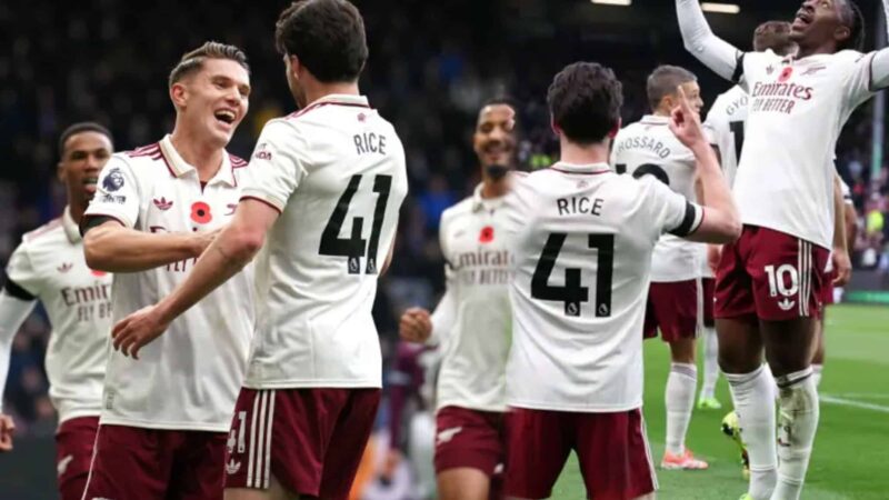 Gyokeres, Rice shine as Arsenal cruise past Burnley