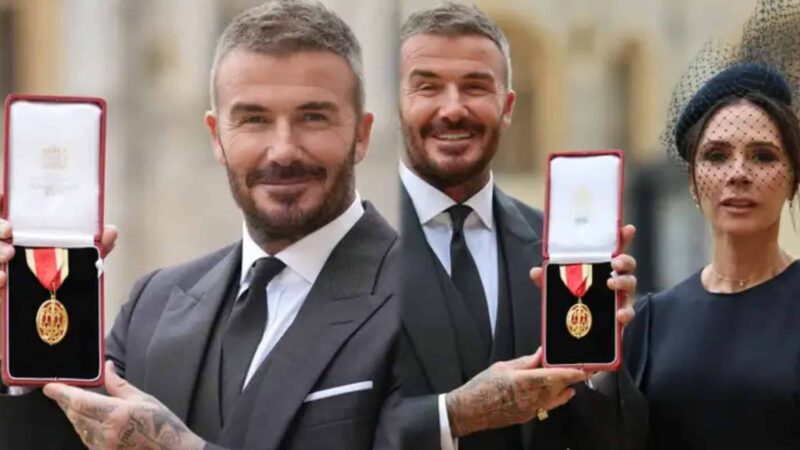 Football icon knighted by King Charles