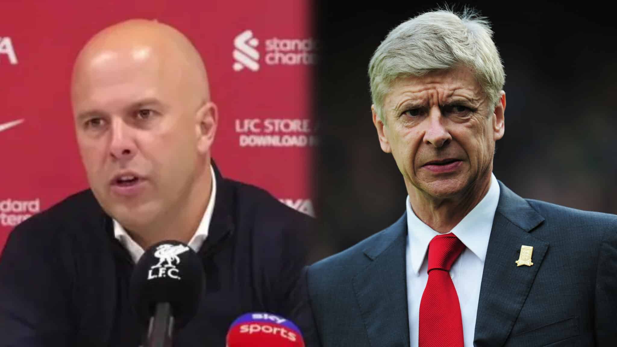 Slot claps back at Wenger after claiming new signing ‘destroyed’ Liverpool’s midfield