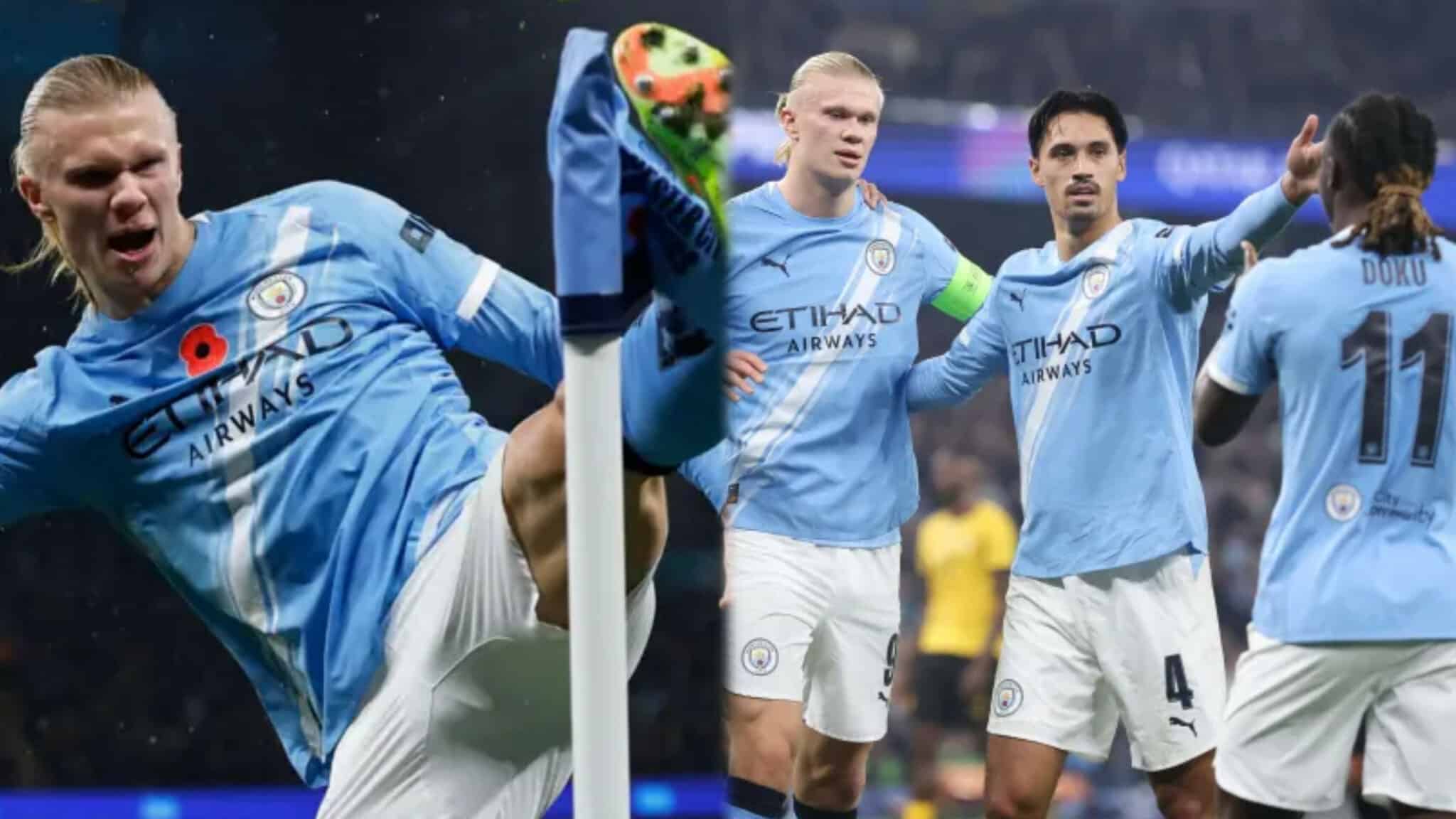 Haaland, Doku shine as Guardiola thrash Liverpool in his 1,000th game