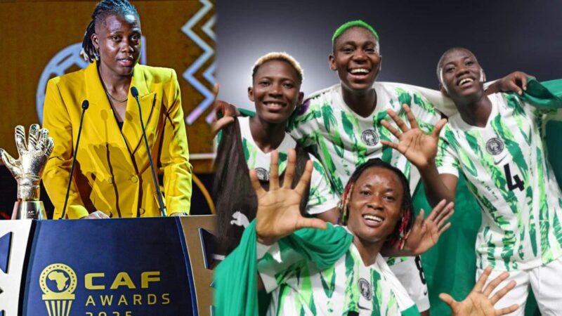 Nigeria dominate women’s categories at 2025 CAF awards