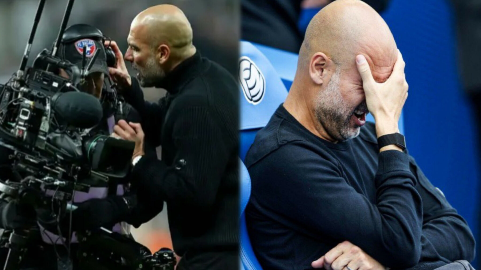 ‘I feel embarrassed’ – Guardiola apologises for clash with cameraman in Newcastle defeat