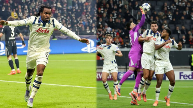 Lookman fires Atalanta to dominant win over Eintracht Frankfurt