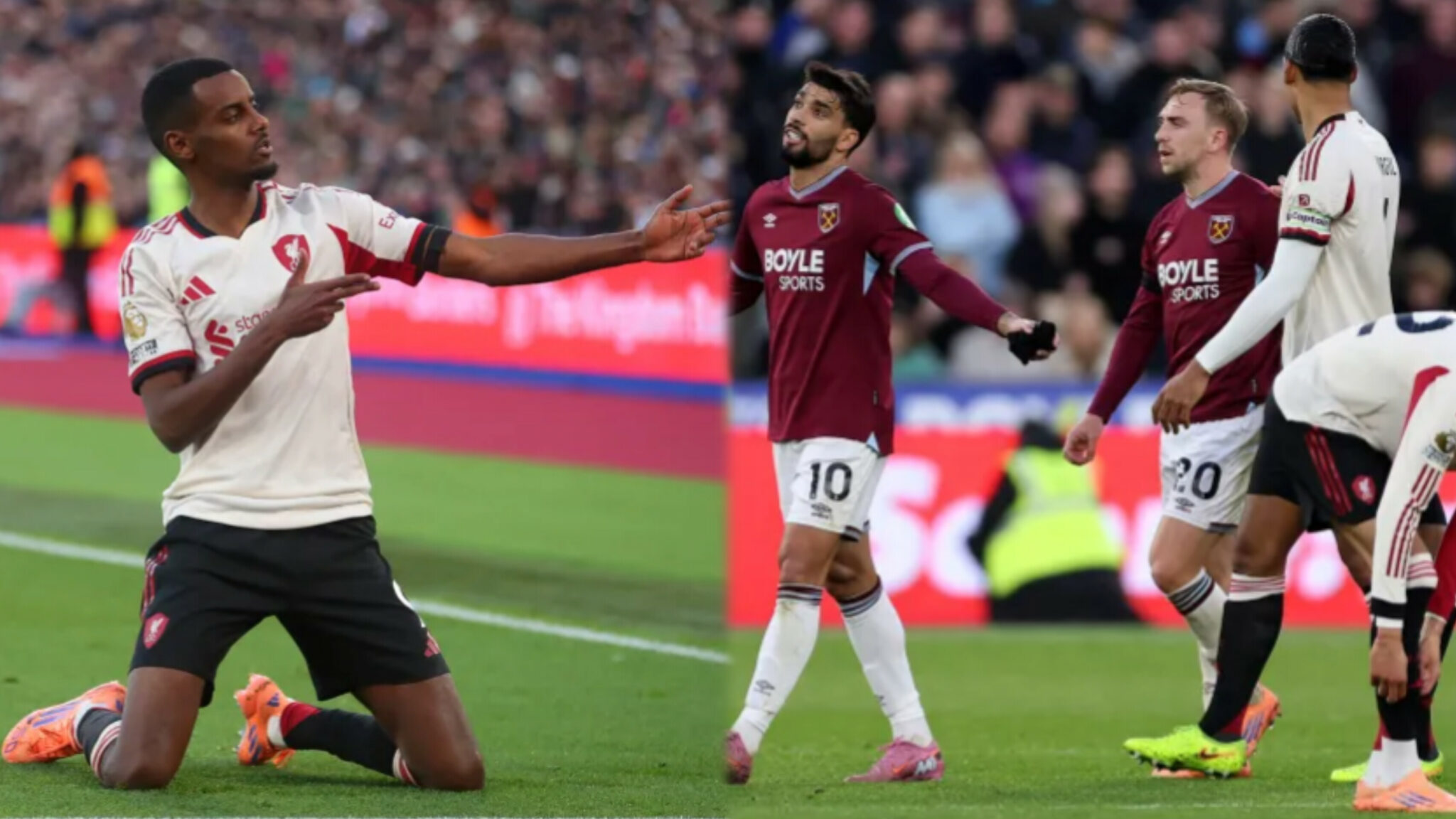 Isak breaks drought as Liverpool halt losing streak at West Ham