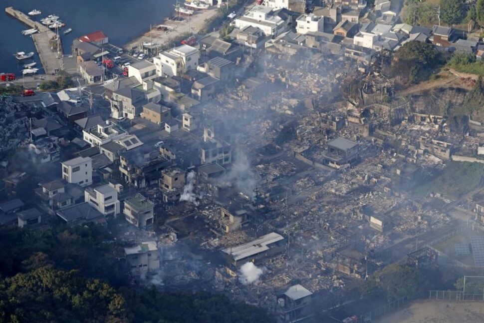 Japan’s Worst Urban Fire In 50 Years Destroys 170 Buildings and Leaves One Dead In Oita City – Arise News