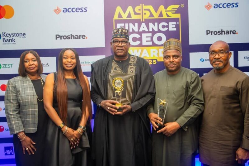 Keystone Bank Wins ‘Best Bank In MSME Finance’ Award As MD Emerges ‘CEO Of The Year’