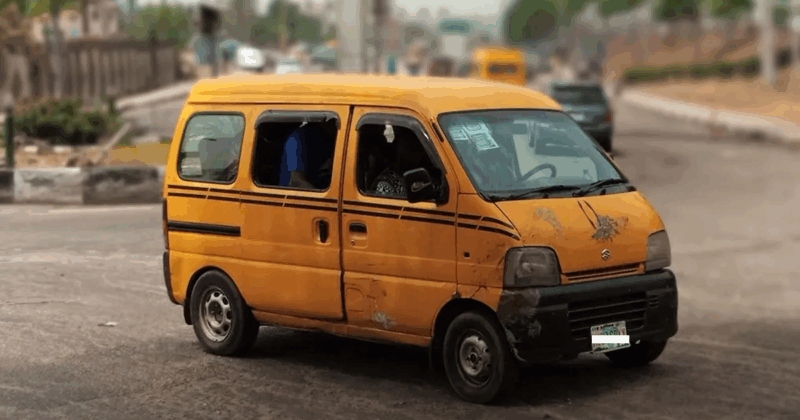 Moment bus driver dumps a passenger mid-trip after downplaying insecurity in Nigeria