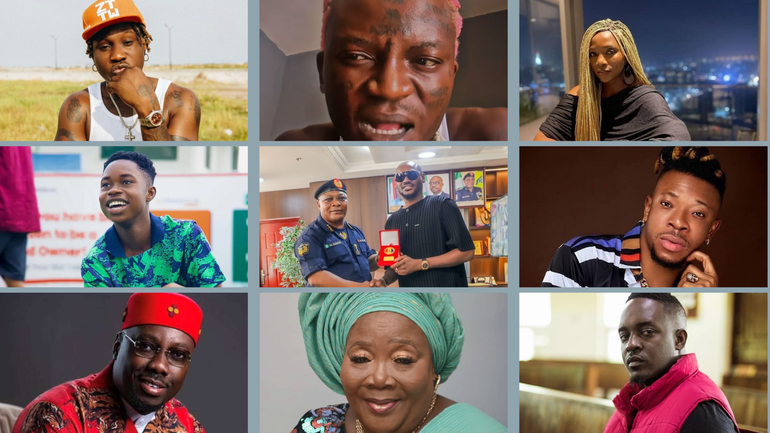 Obesere’s attack, Portable vs Cubana Chief Priest, other ent stories from last week