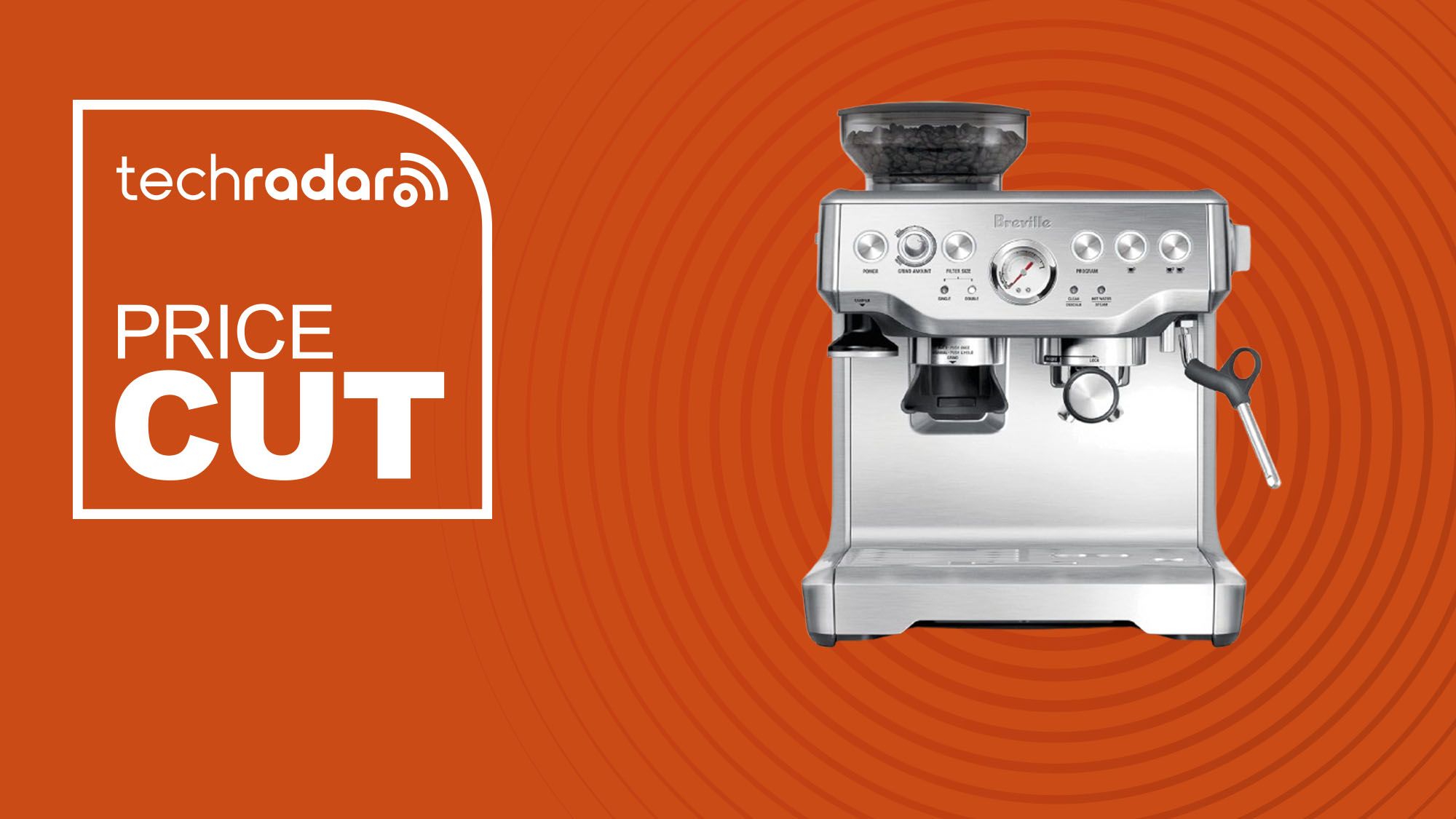 The Breville The Barista Express is down to its lowest price this year – and we adore it