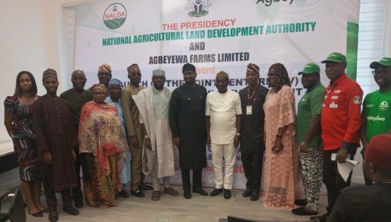 NALDA, Agbeyewa farms sign 5,000-hectare expansion deal to deepen cassava industrialisation