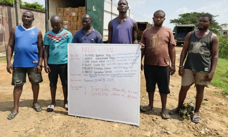 Lagos Warehouse Bust: NDLEA Crushes Opioid Cartel, Seizes Drugs Worth ₦6.7 Billion