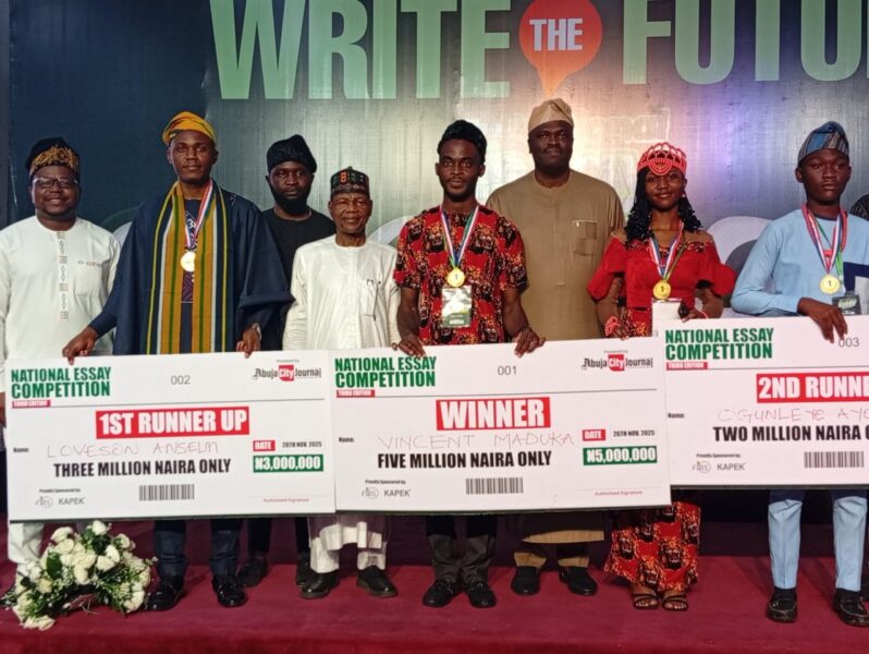 Winners emerge from 2025 National Essay Competition