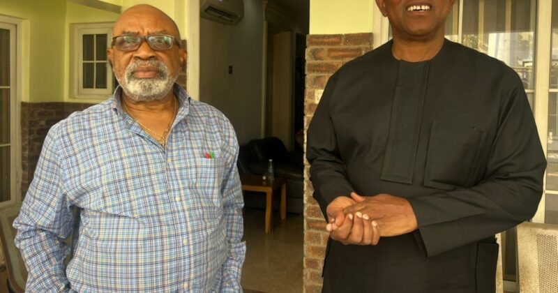 Peter Obi Visits Ngige in Anambra, Condemns Deadly Attack on Ex-Minister’s Convoy