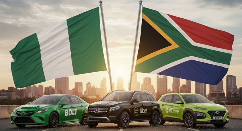 5 major differences between Nigerian and South African e-hailing industry