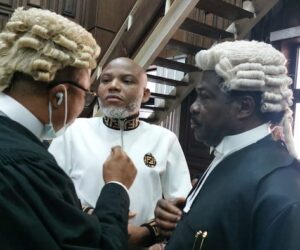 Court Gives Nnamdi Kanu Until November 5 To Open Defence Or Lose Right In Terrorism Trial  – Arise News