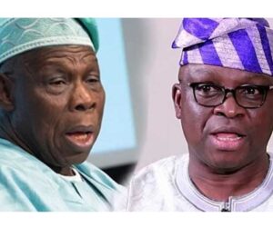 You Were 16 When Obasanjo Became Head Of State – Monarch Blasts Fayose