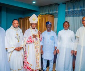 ‘We Will Fix Roads, Defeat Insecurity’ – Okpebholo Vows At Anniversary Thanksgiving