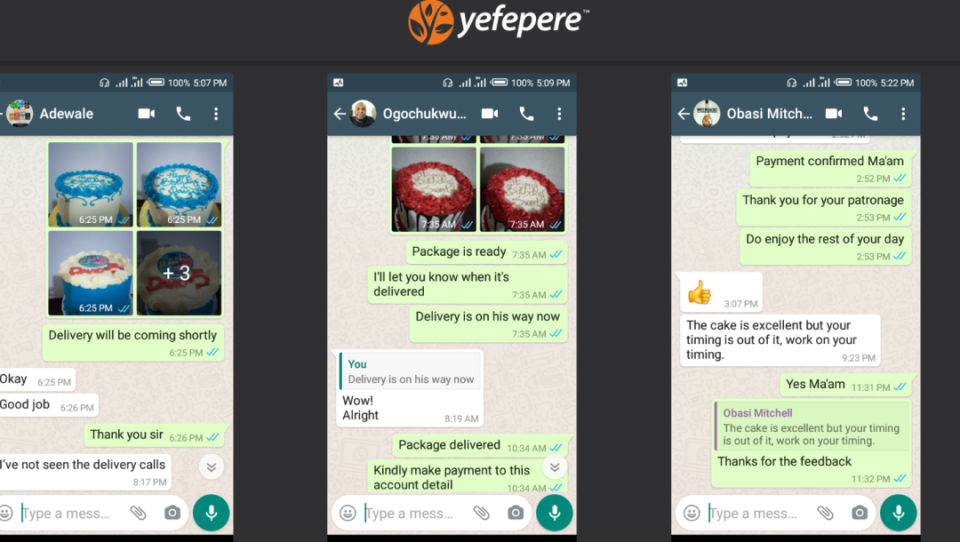 90% of Online Cake Orders in 2025 Came via WhatsApp – How Yefepere is Leading the Shift | Tech | Business