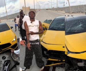 Shank Comics crashes HabbyFx’s Mercedes Benz during livestream