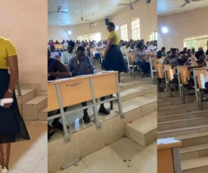 Woman invigilated her husband’s examination hall, shares why she changed his seat twice
