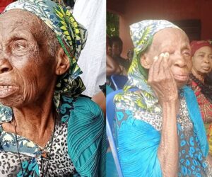 96-year-old woman in tears after being stopped from voting