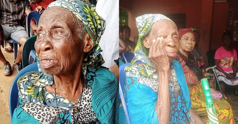 96-year-old woman in tears after being stopped from voting