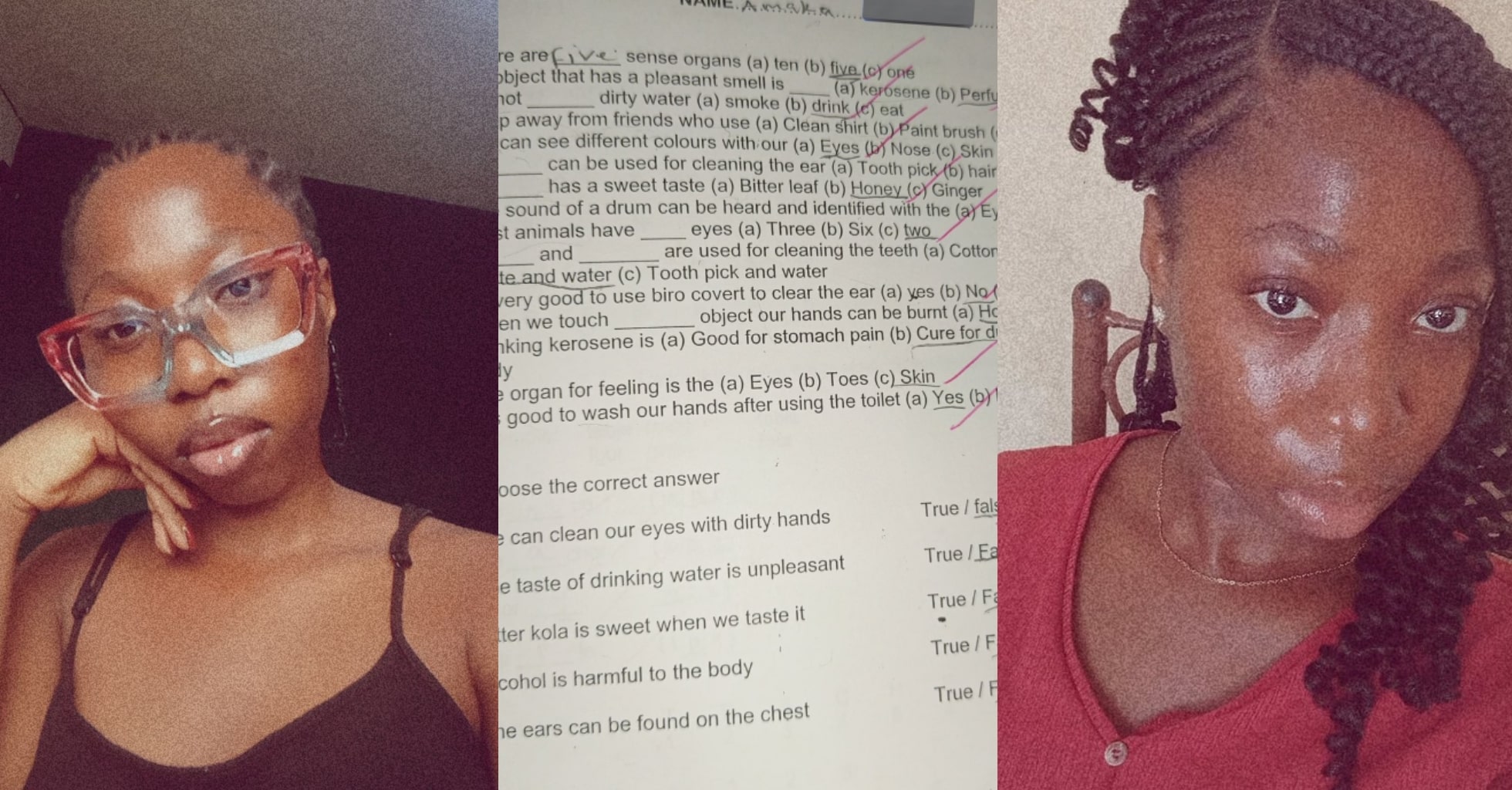 Lady shares examination she took in 2011, questions 14 and 3 spark concerns