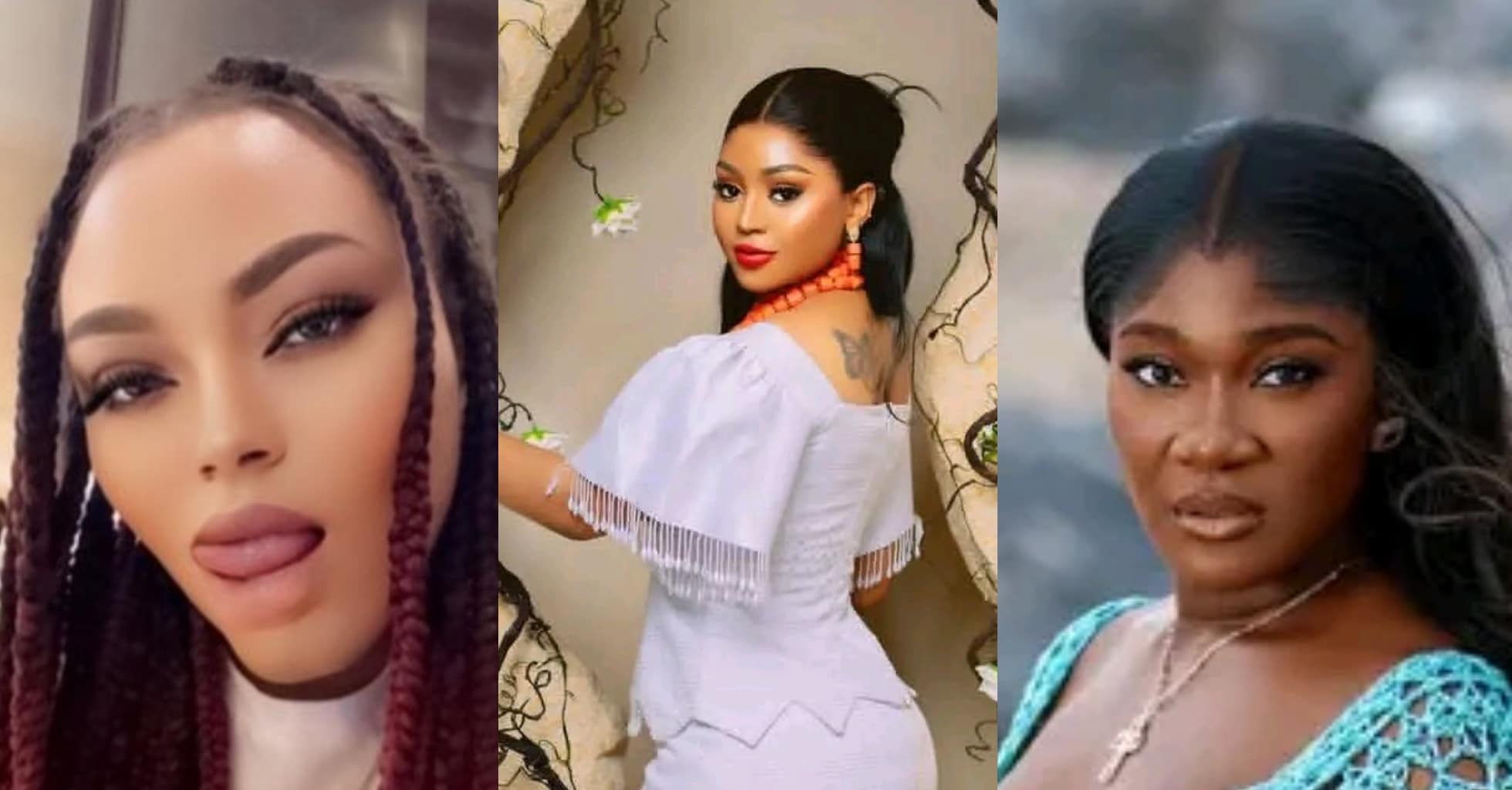 “Mercy Johnson didn’t speak to Regina for years”- Lady alleges