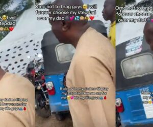 “I will forever choose my stepdad over my dad”- Lady proudly declares