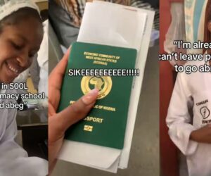 500-level Pharmacy student abandons school in Nigeria, relocates to Canada