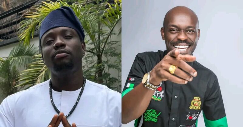 Life coach shares what Verydarkman could have done after spotting Mr Jollof on same flight