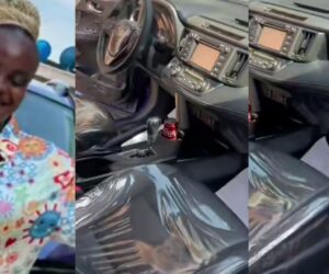 Lady buys new vehicle with business she started with 25K