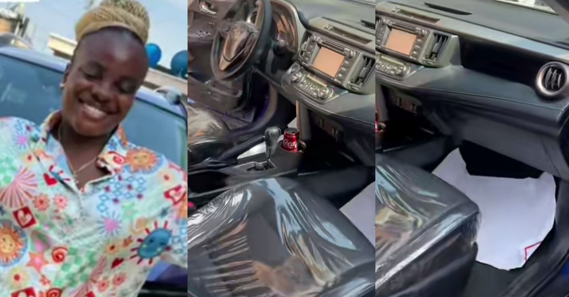 Lady buys new vehicle with business she started with 25K