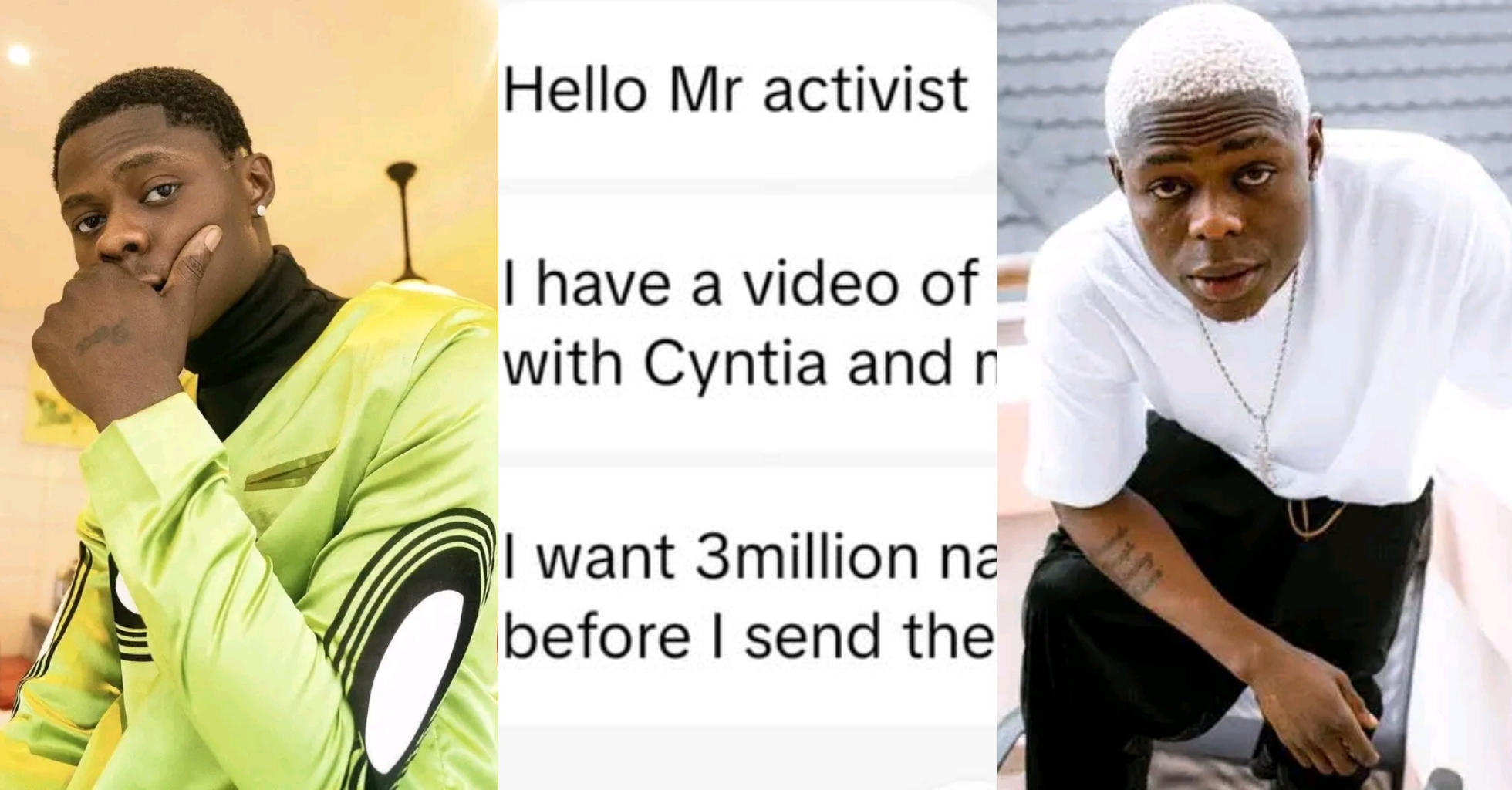 “I want 3 million naira”- Chat implicating Mohbad’s wife emerges online