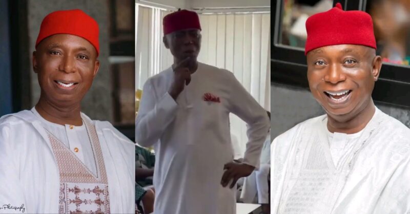 “How old are you? Tell me the truth”- Ned Nwoko asks lady at an event