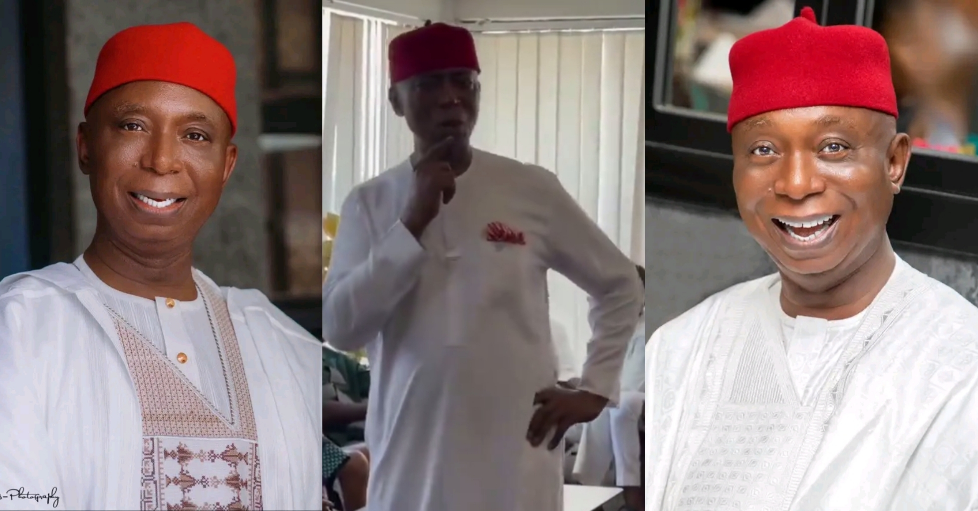 “How old are you? Tell me the truth”- Ned Nwoko asks lady at an event