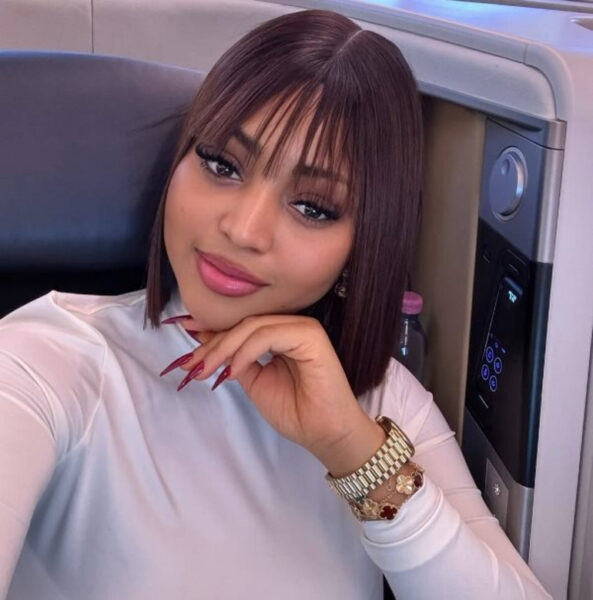 ‘I give up, I will go back’ – Regina Daniels breaks down in tears