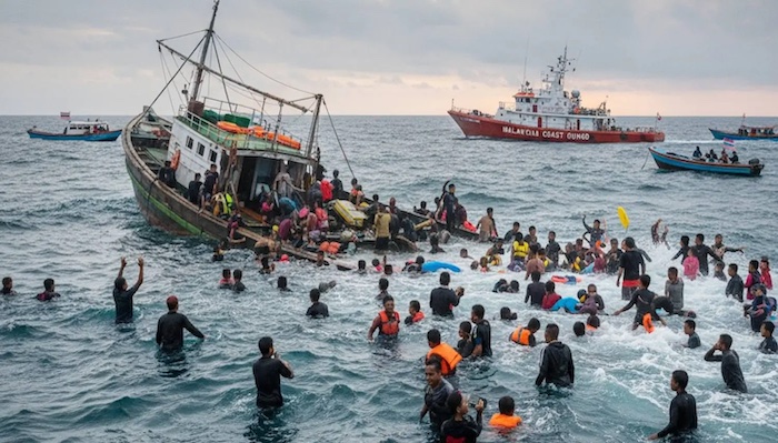 Rohingya Migrant Boat Sinks Near Thai-Malaysia Border, 11 Dead, Dozens Missing – Arise News