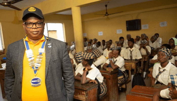 Rotary Club of Ikoyi Metro donates items, educates over 900 girls on menstrual care