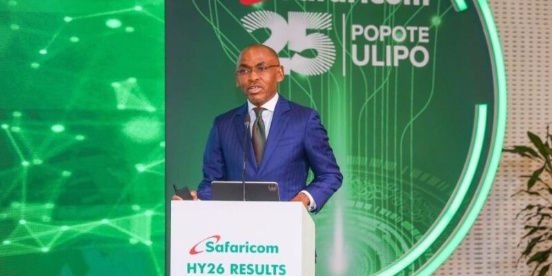 Safaricom records $1.5bn in voice and data revenue for six months ending Sept 2025