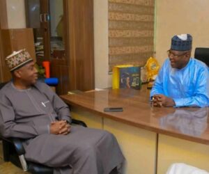 Saraki Visits Lamido In Abuja Amid PDP Chairmanship Tussle
