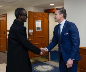 US Defence Secretary meets Ribadu, vows aggresive action to end Christian persecution