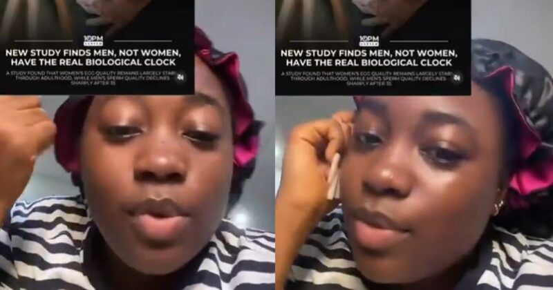 “Men Expire After 30” – Lady says, sparking heated debate online (WATCH)