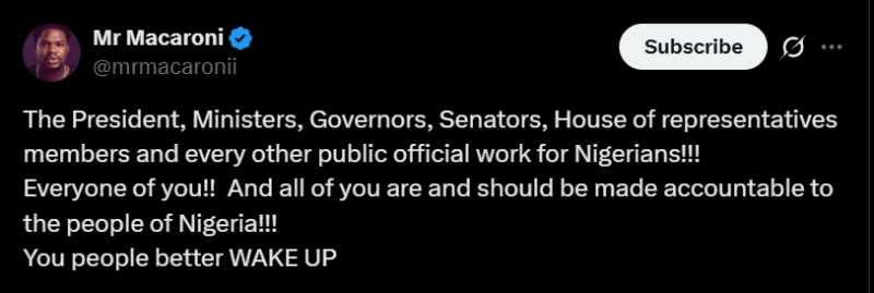 Insecurity: The Nigerian senate is so useless that they can’t even summon the President on behalf of the Nigerian people