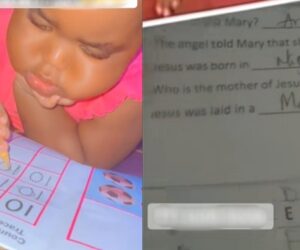 Mother shocked after daughter fails CRS for claiming Jesus was born in Nigeria (VIDEO)