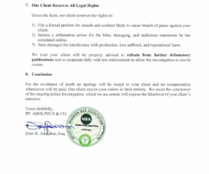 Actress, Peggy Ovire fires back at colleague Taiye Arimoro, denies all his allegations in fresh legal response