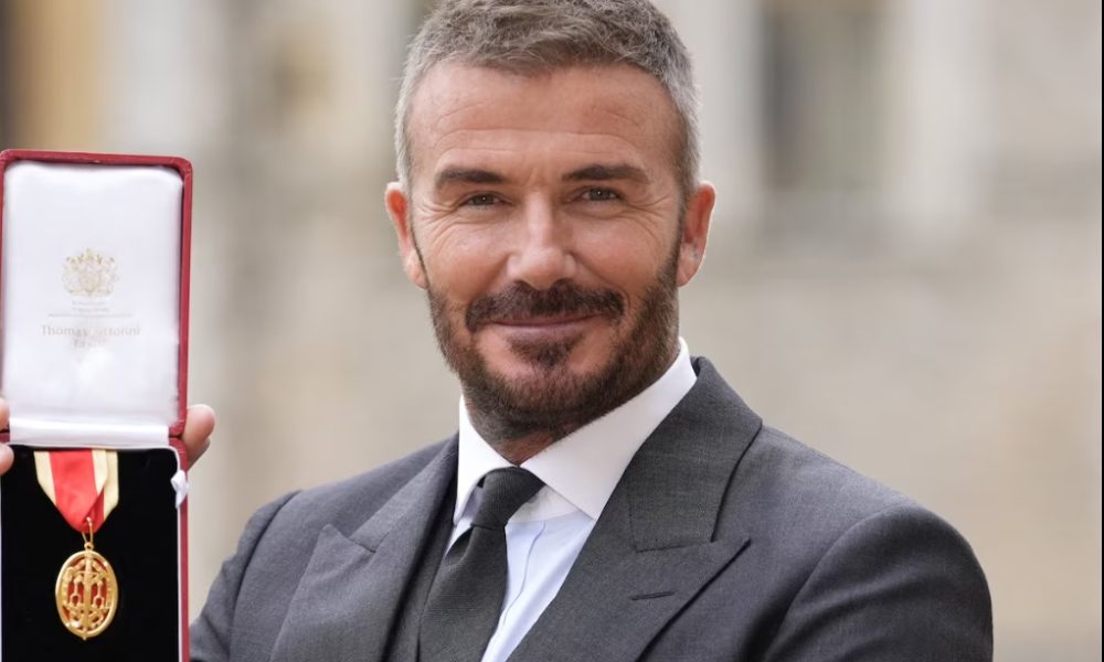 David Beckham Knighted By King Charles At Windsor Castle [Photos]