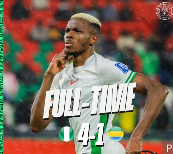 2025 World Cup playoffs: Nigeria whip Gabon, reach final