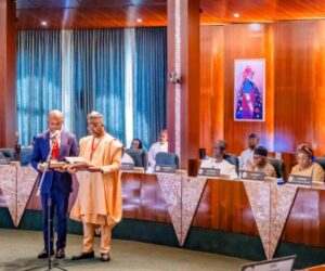 Tinubu Swears In 2 New Ministers, Tasks Them On Efficiency